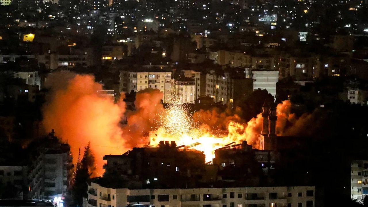 Israel strikes Hezbollah sites in Beirut, Lebanon calls it aggression