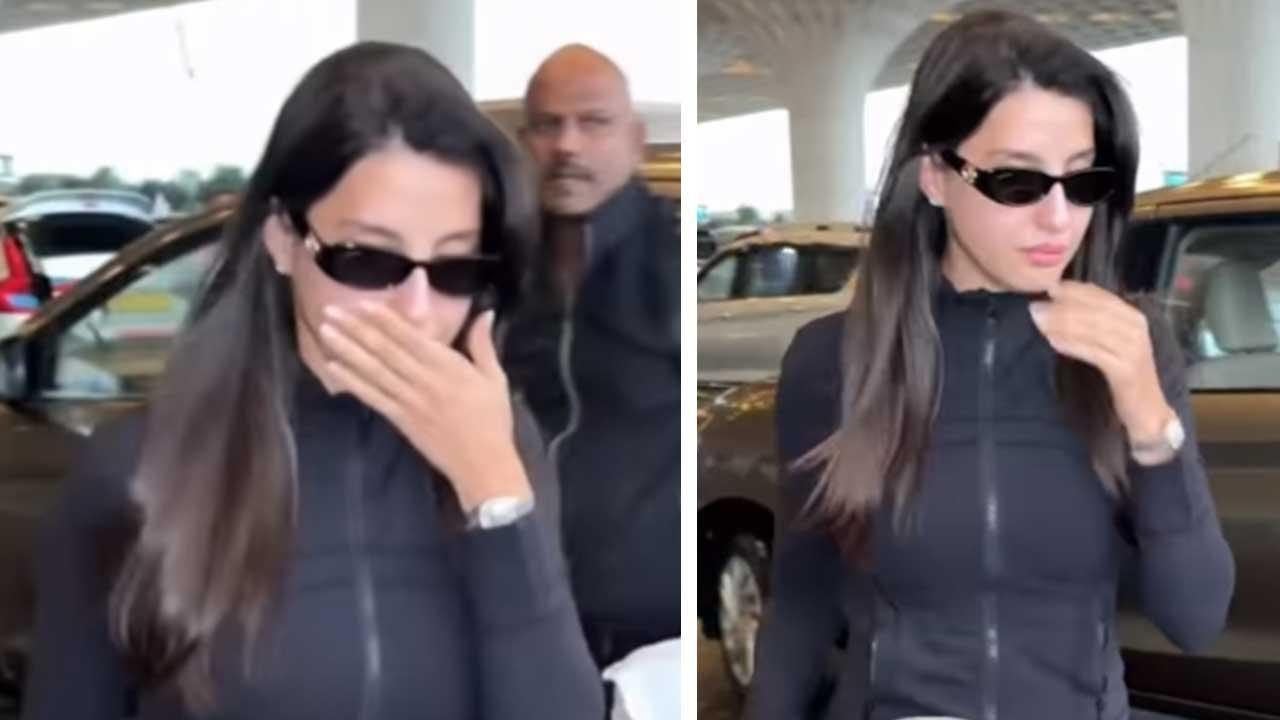Nora Fatehi Seen Crying at Airport After Personal Loss