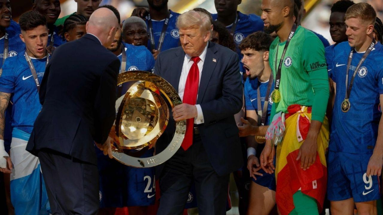 Trump Booed Cheers Chelsea at FIFA Club World Cup Final