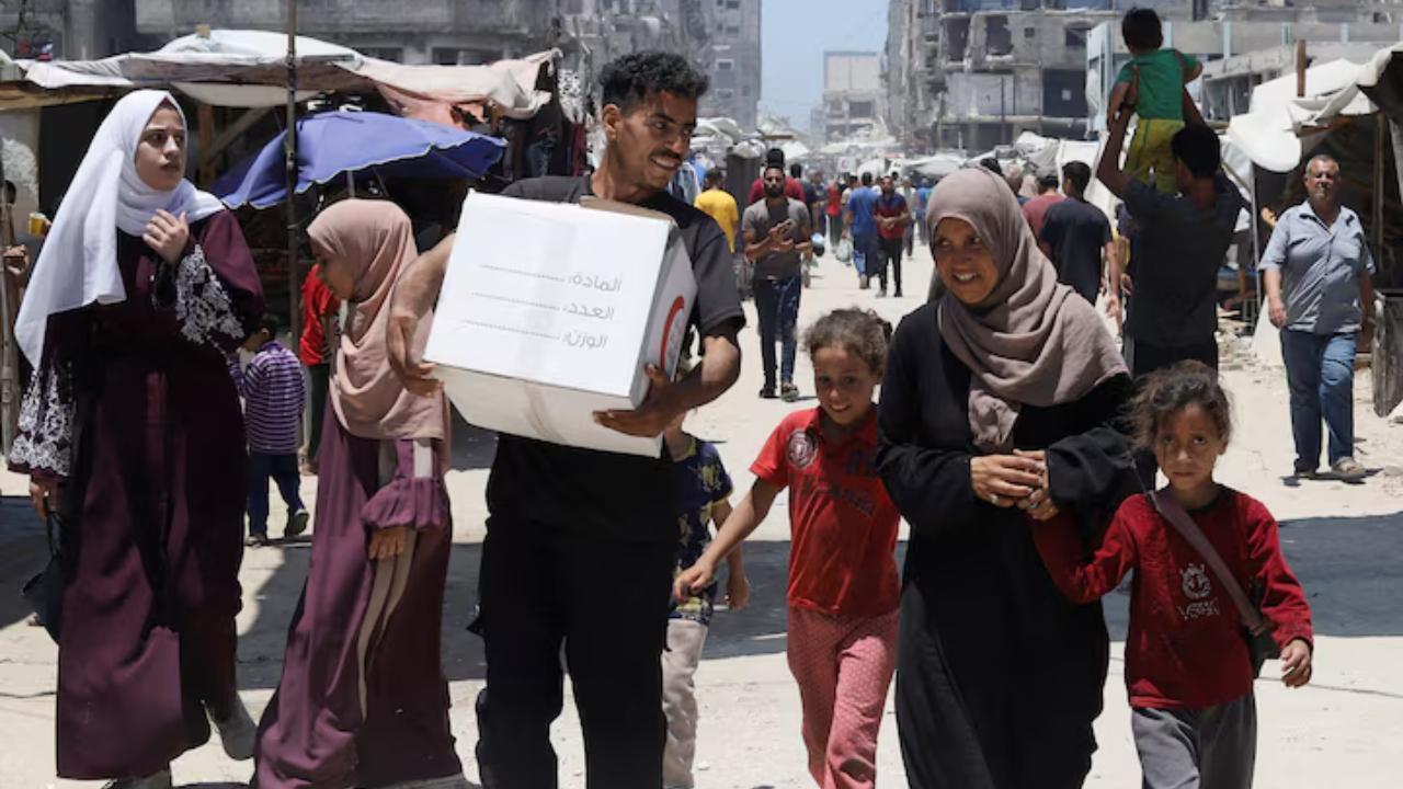 Israel Resumes Aid Drops Over Gaza As Humanitarian Crisis Deepens