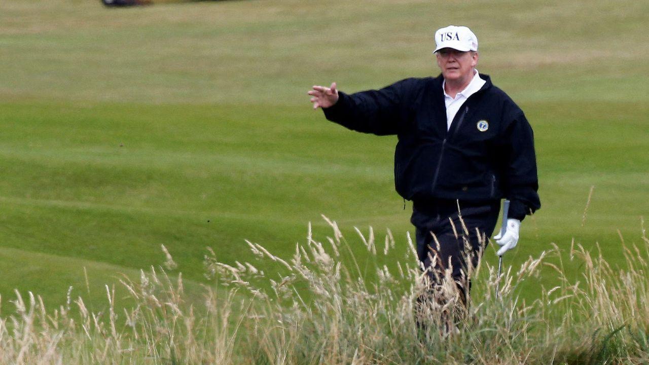 Trump Opens Scottish Golf Course Amid Trade Deal and Ukraine Ultimatum