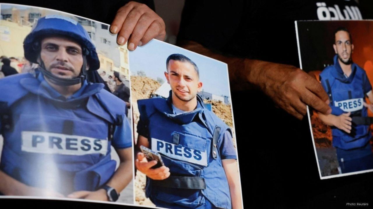 Israeli Strike Kills 6 Journalists in Gaza Four Were Staff