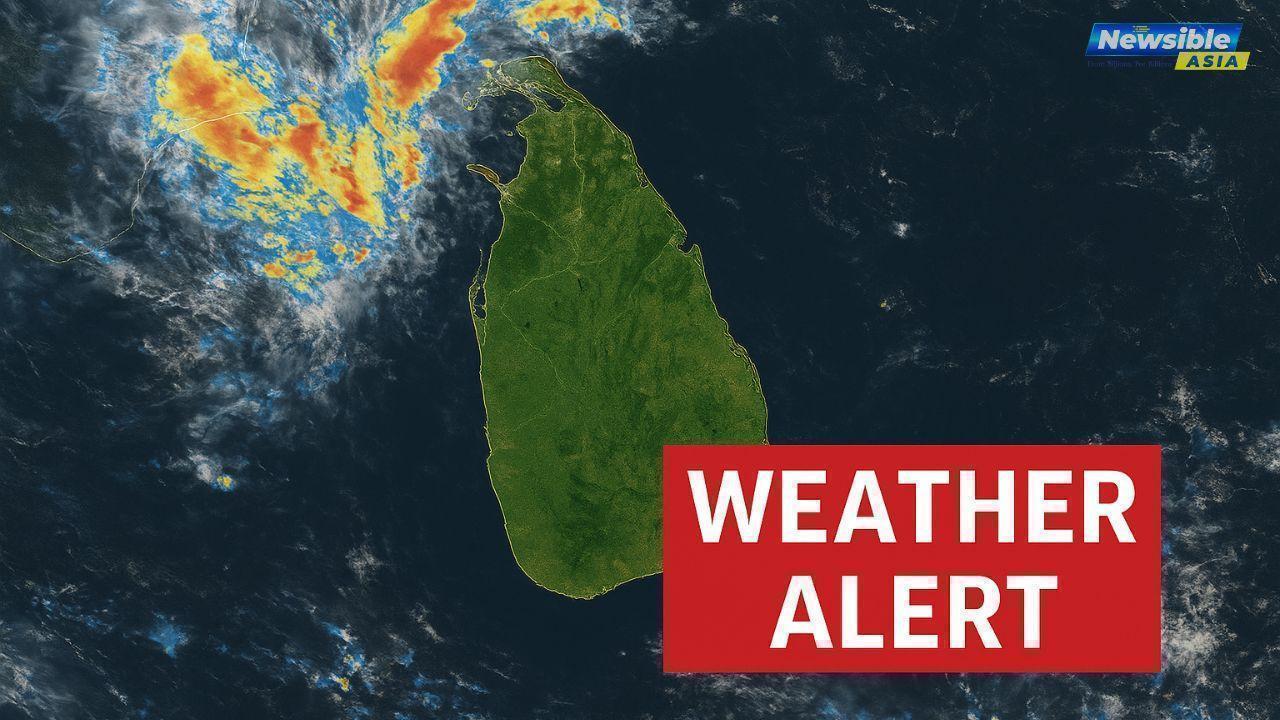 Sri Lanka Weather Alert Heavy Rain Strong Winds Flood Risks