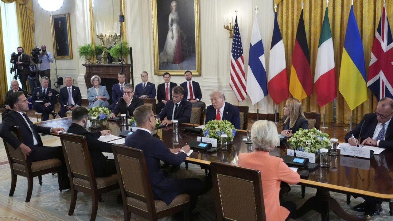Trump pushes for Putin-Zelenskyy peace talks backs security deal