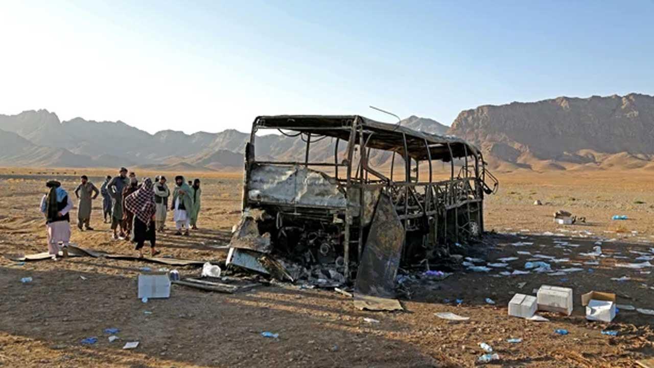 Afghanistan bus crash kills 79, including 19 children in Herat