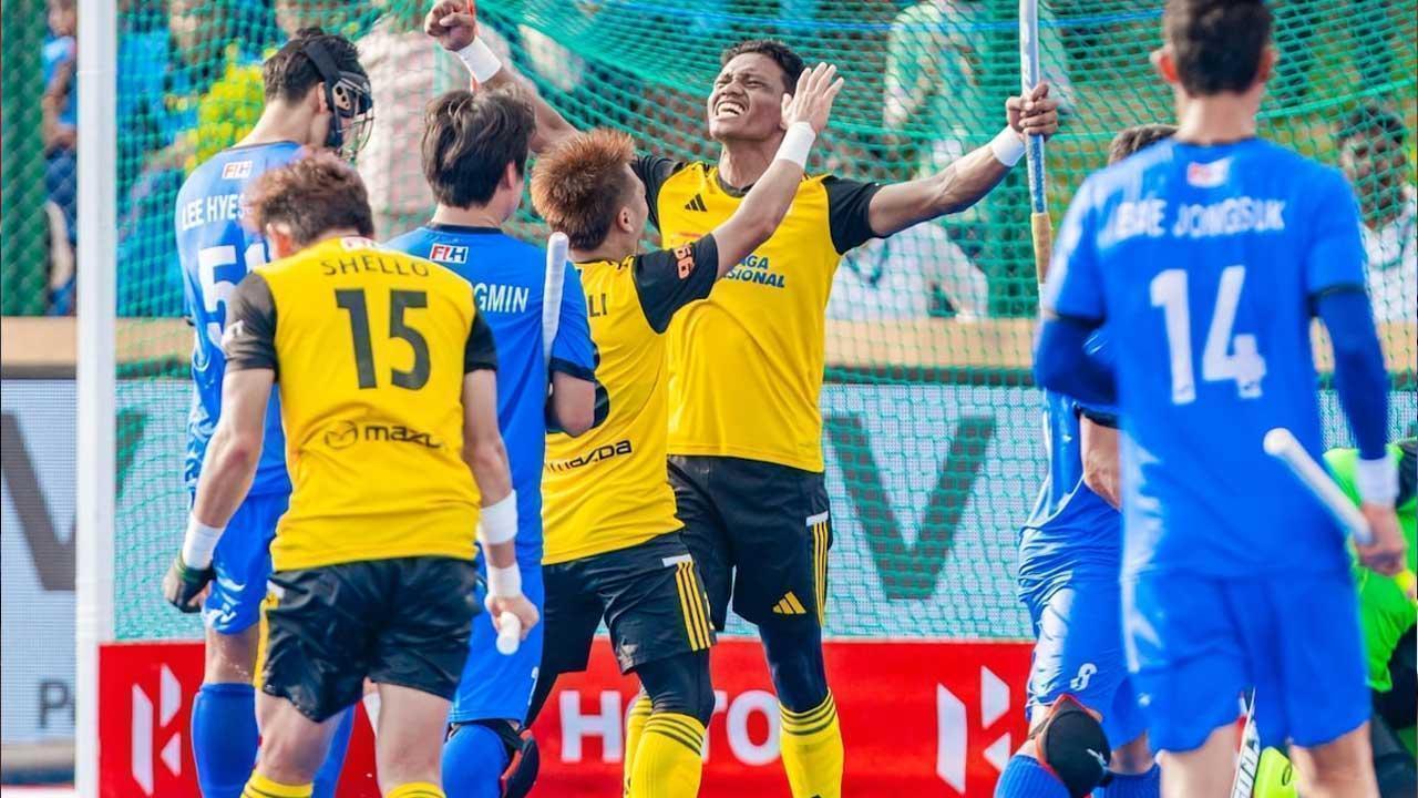Malaysia and Korea Shine in Asia Cup Hockey, Both Advance to Super 4 Stage