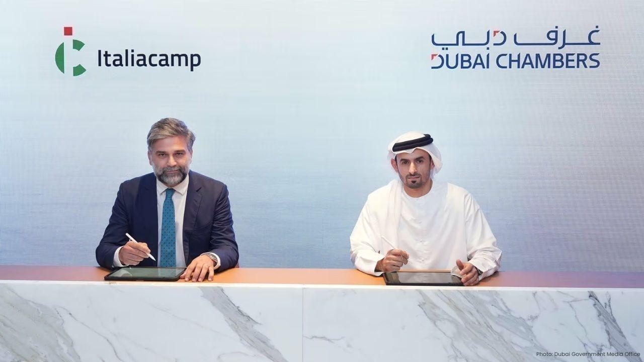 Dubai Chambers Signs MoU with Italiacamp to Boost Italy Trade