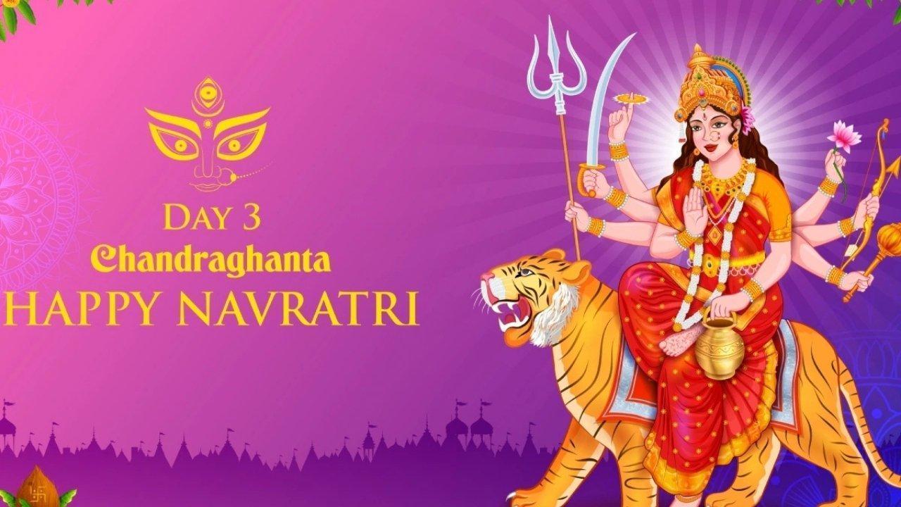 Navratri Day 3: Embracing the Power of Goddess Chandraghanta