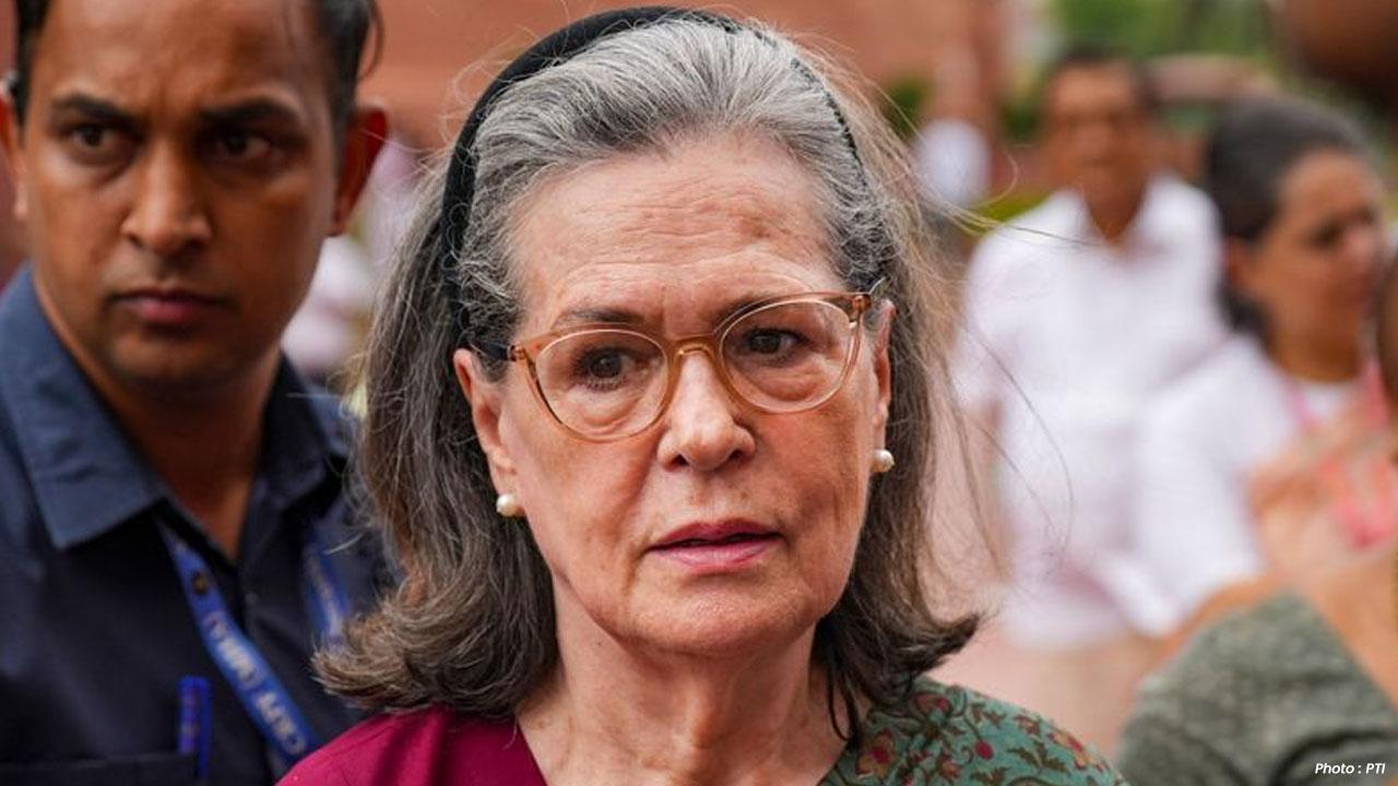 Sonia Gandhi Criticizes Modi Government’s Silence on Palestine