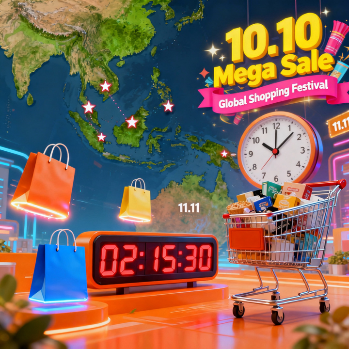 Shopping Frenzy: How 10.10 and 11.11 Shape SEA’s Online Retail Growth