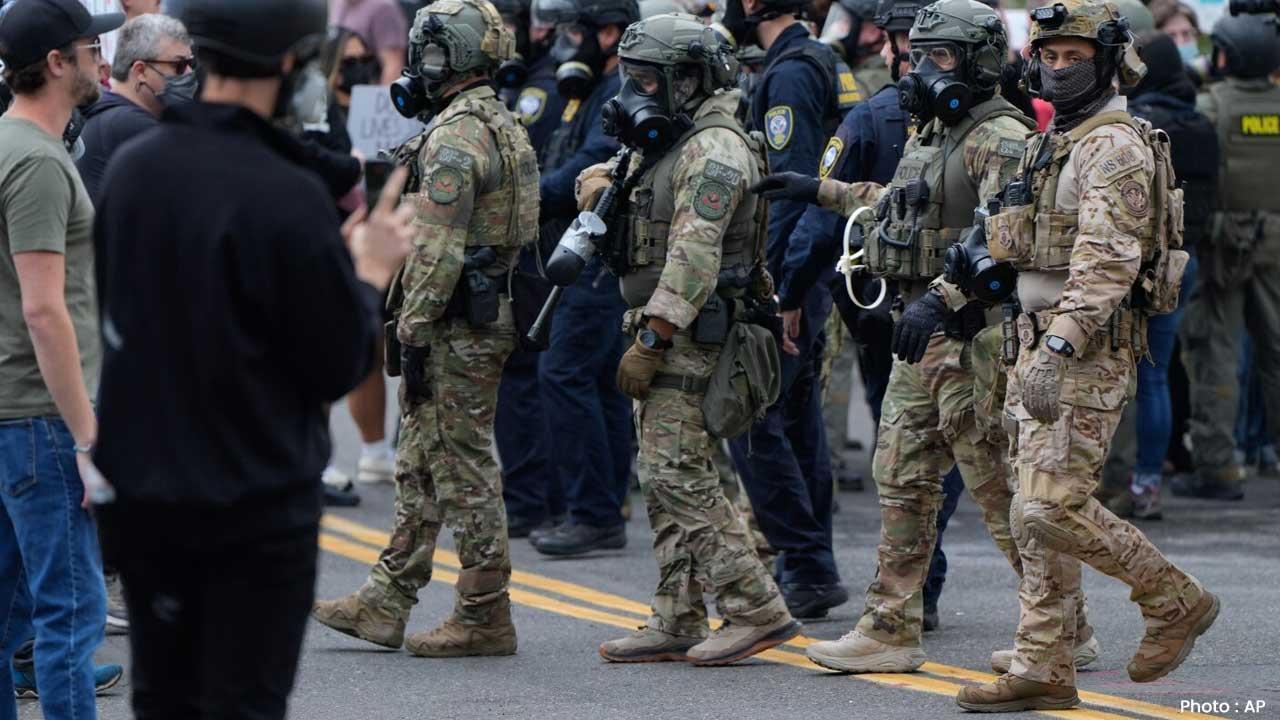 California Oregon Sue Trump Over National Guard in Portland