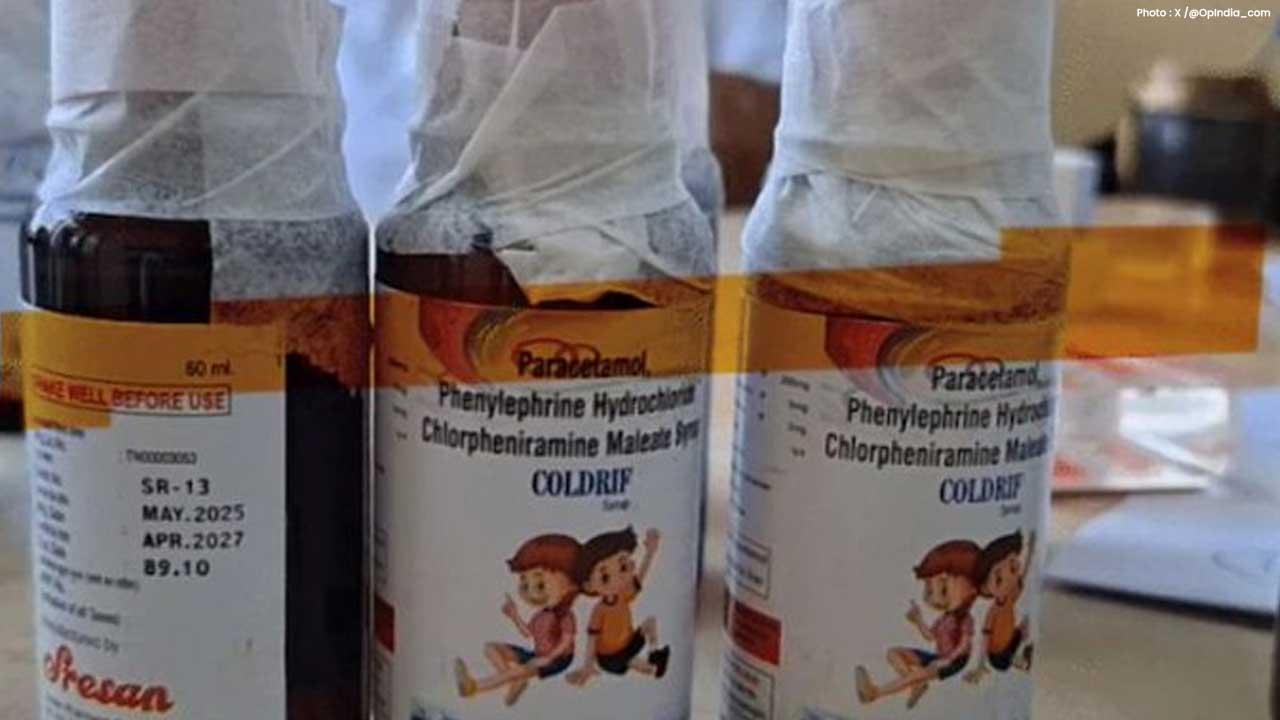 Uttar Pradesh Bans Cold Rif Cough Syrup After 14 Children Died