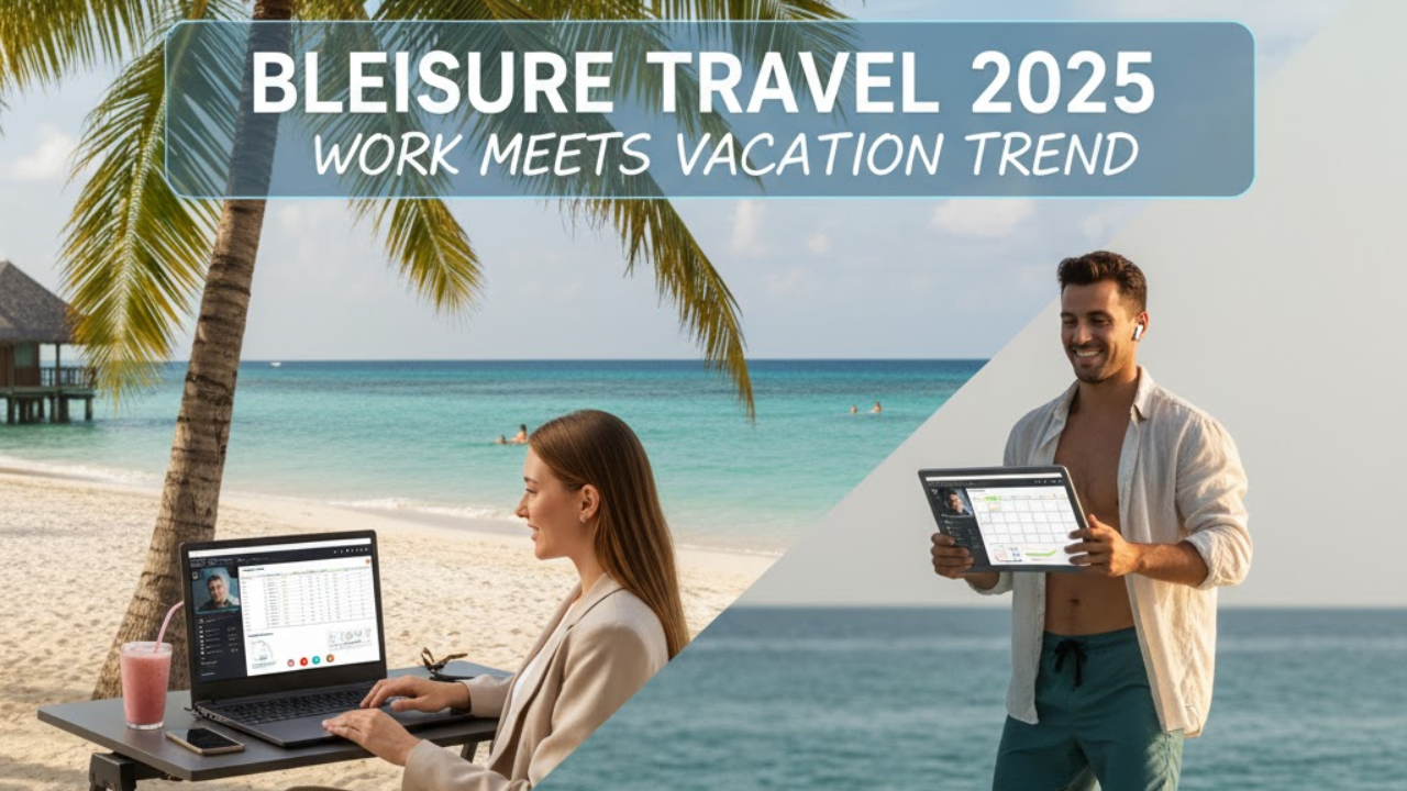 From Zoom Calls to Sunset Views — The Rise of Workations and Blended Travel in the Modern Era