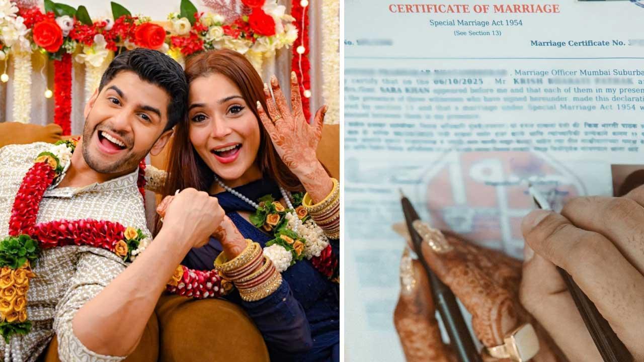 Sara Khan Marries Krish Pathak Grand Wedding Set for December 2025