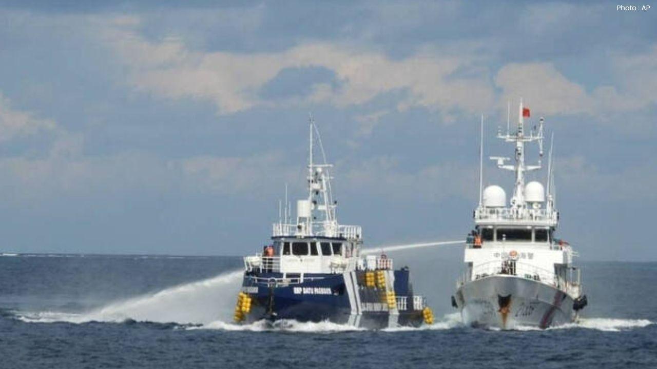 China Coast Guard Ranks Philippines Vessels Near Thitu Island