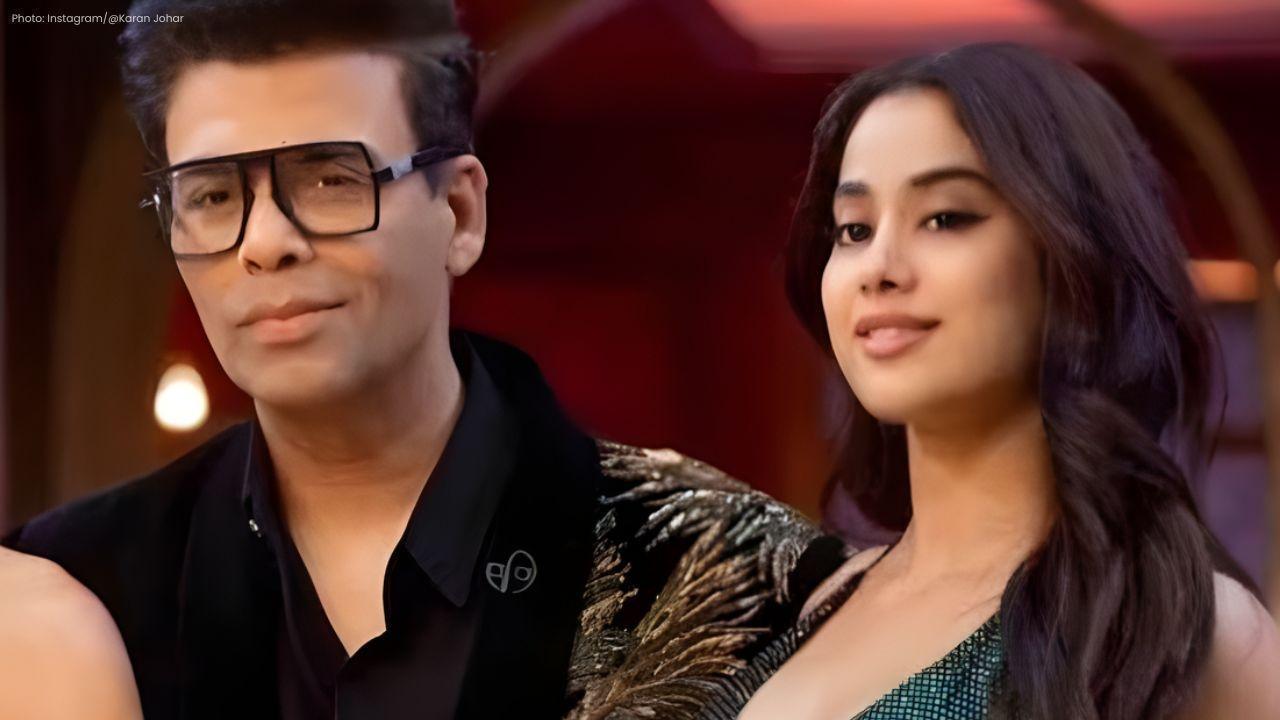 Karan Johar's Bold Admission Leaves Janhvi Kapoor Shocked on Show