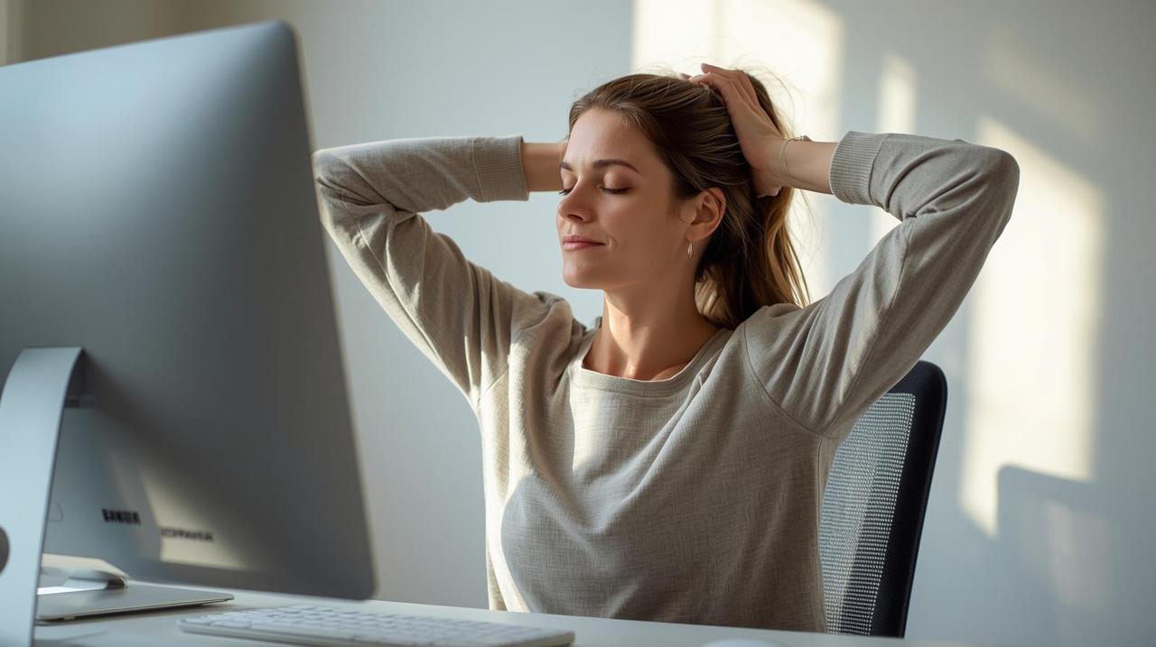 Enhance Your Well-Being: 5 Desk Stretches to Alleviate Discomfort