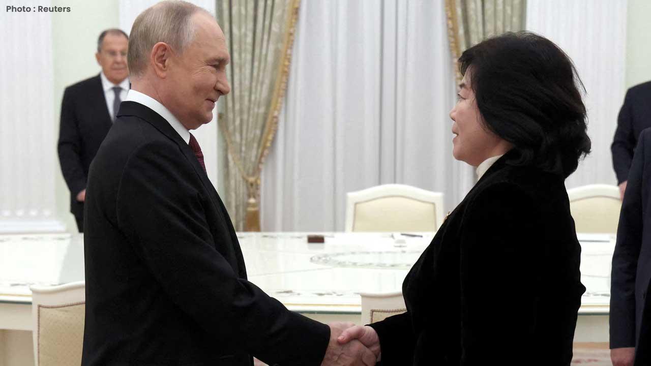 North Korea Choe Son Hui Meets Putin To Boost Russia Ties North Korea Choe Son Hui Meets Putin To Boost Russia Ties