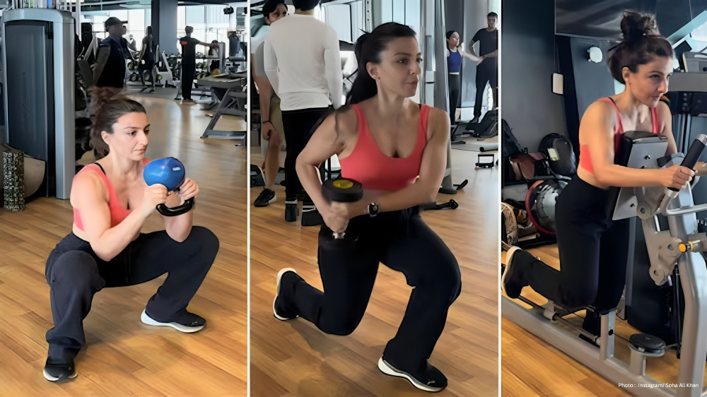 Soha Ali Khan shares 4 simple warm-up exercises to prevent gym injuries before lifting weights Soha Ali Khan shares 4 simple warm-up exercises to prevent gym injuries before lifting weights
