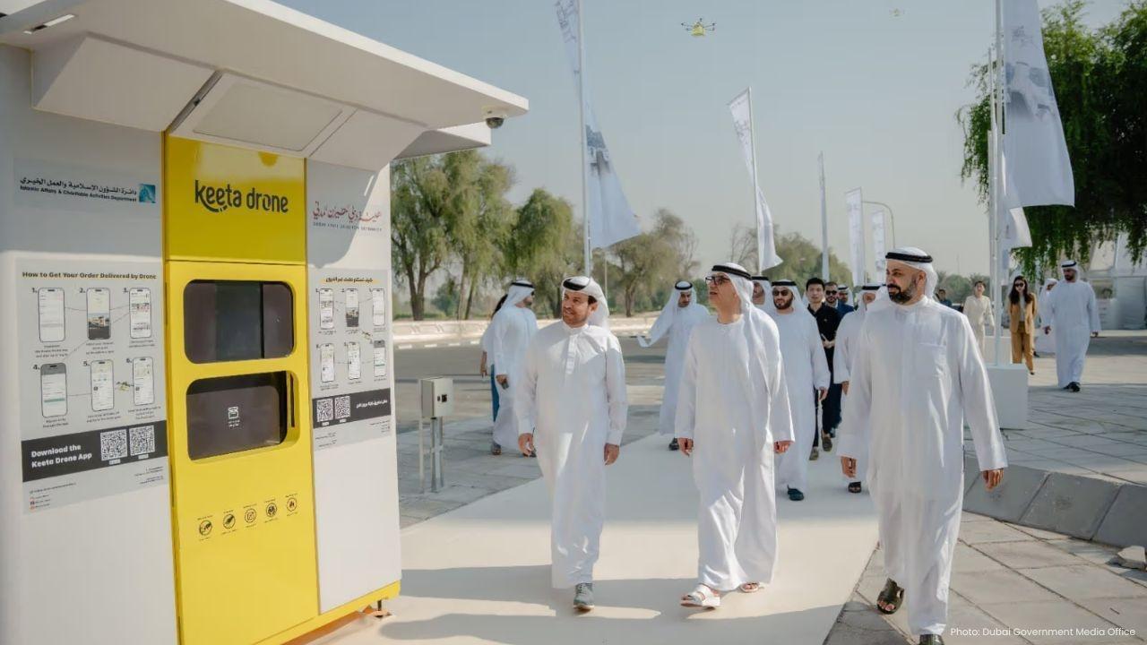 Dubai Launches Smart Drone Delivery in Nad Al Sheba Dubai Launches Smart Drone Delivery in Nad Al Sheba