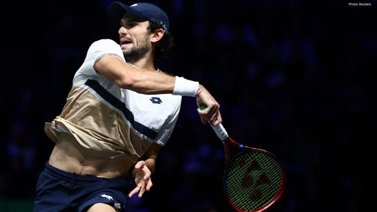 Vacherot Beats Cousin Rinderknech to Reach Paris Masters Last 16