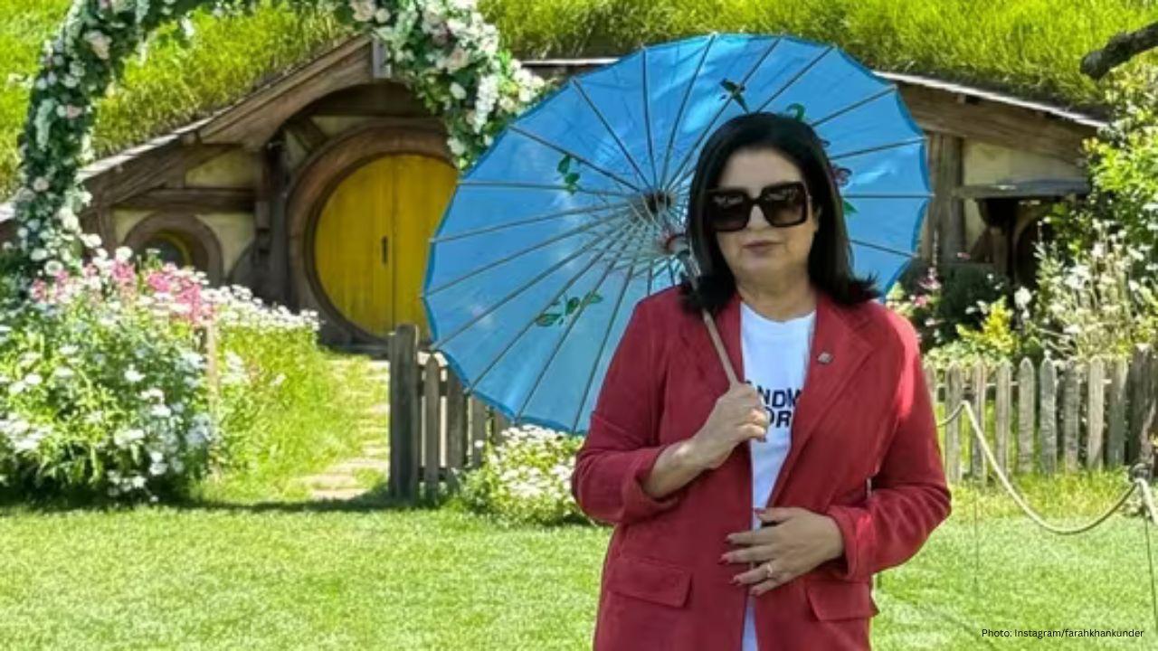 Farah Khan visits Hobbiton and highlights New Zealand's cinematic landscapes