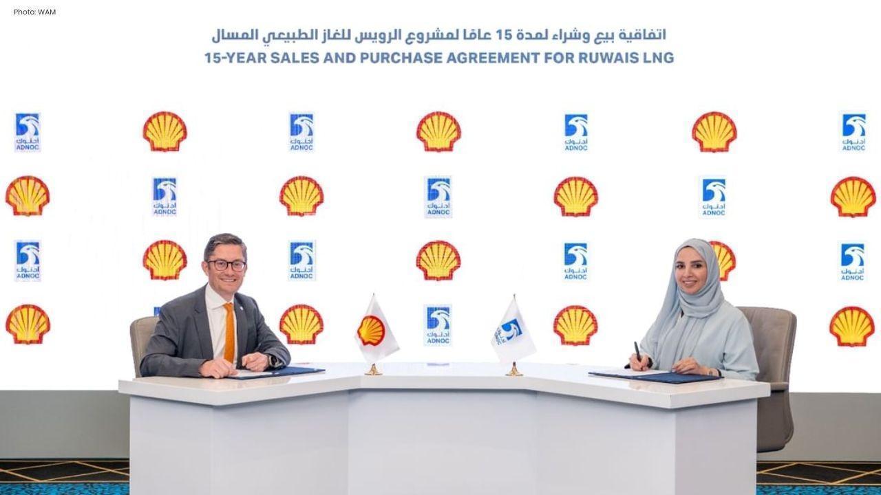 ADNOC Signs 15-Year LNG Deal with Shell, Securing 1 Mtpa