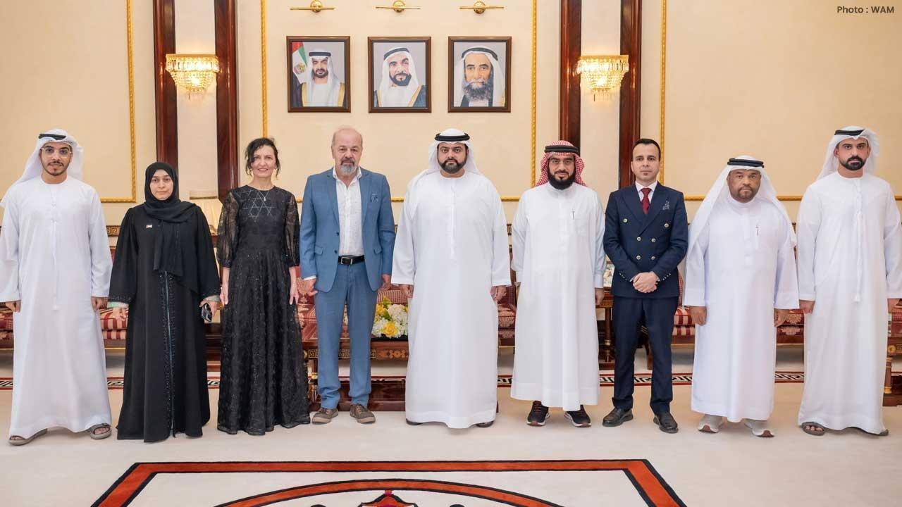 Fujairah Crown Prince Hosts WFCC President to Advance Chess Initiatives