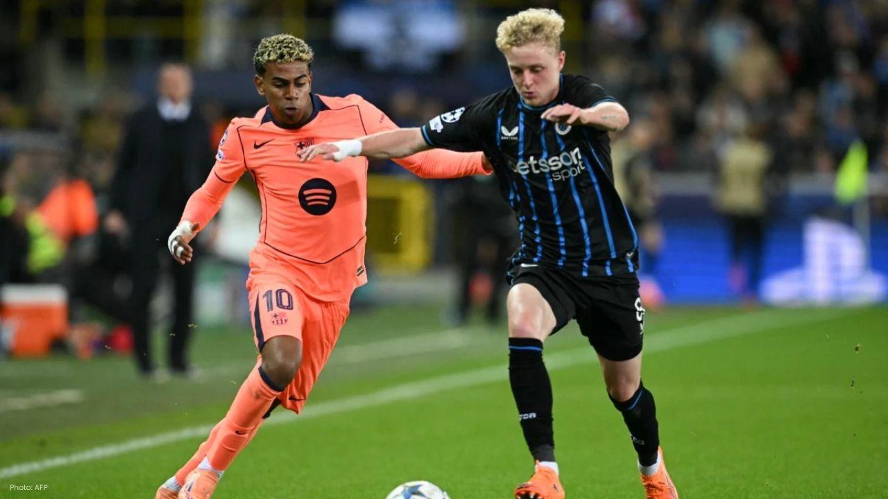 Yamal Inspires Barcelona's Resilient 3-3 Draw at Club Brugge