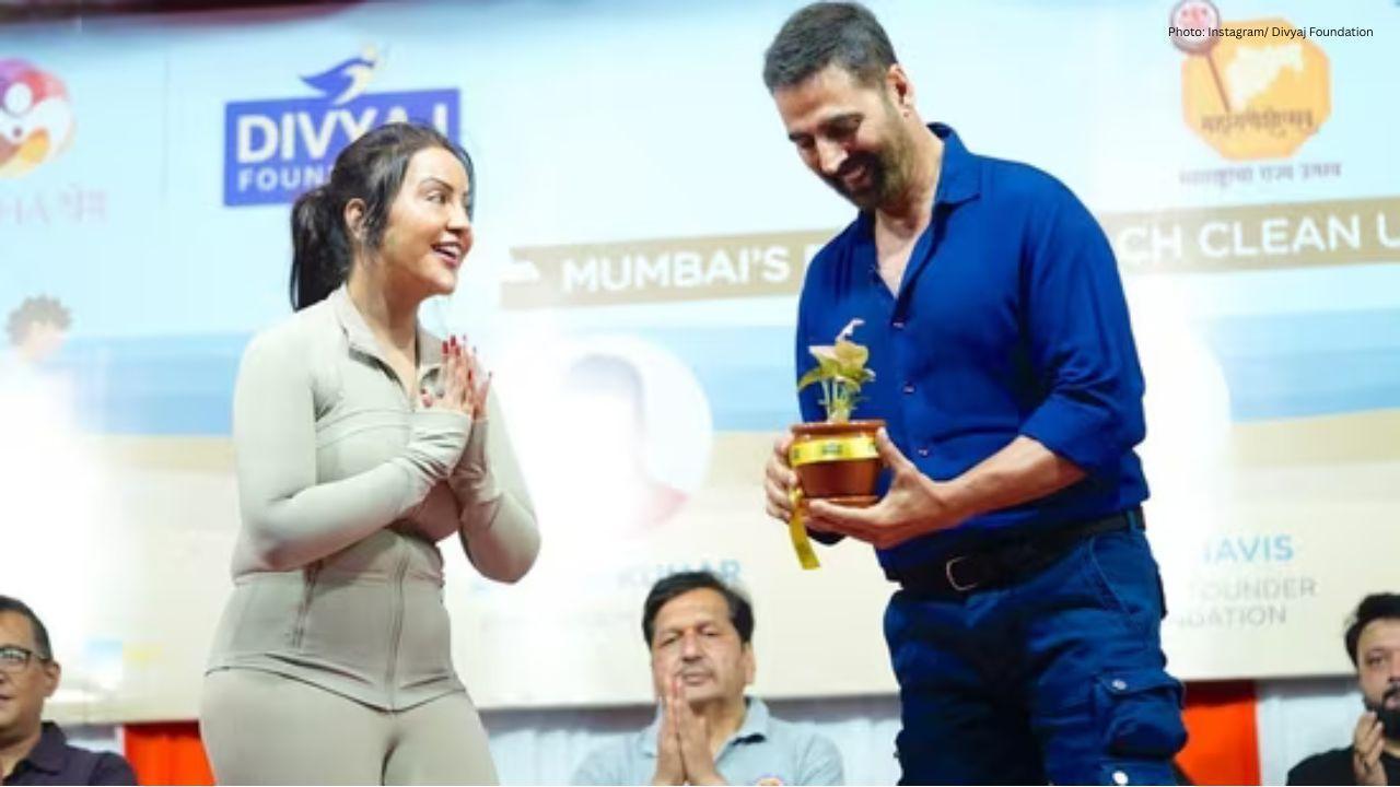 Amruta Fadnavis Defends Her Attire Amid Online Backlash at Beach Cleanup