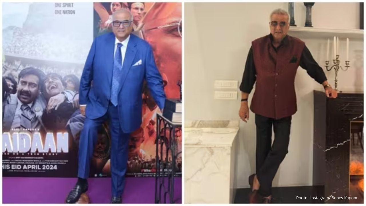 Boney Kapoor's 26 kg Weight Loss Journey at 70: A Diet-Driven Transformation
