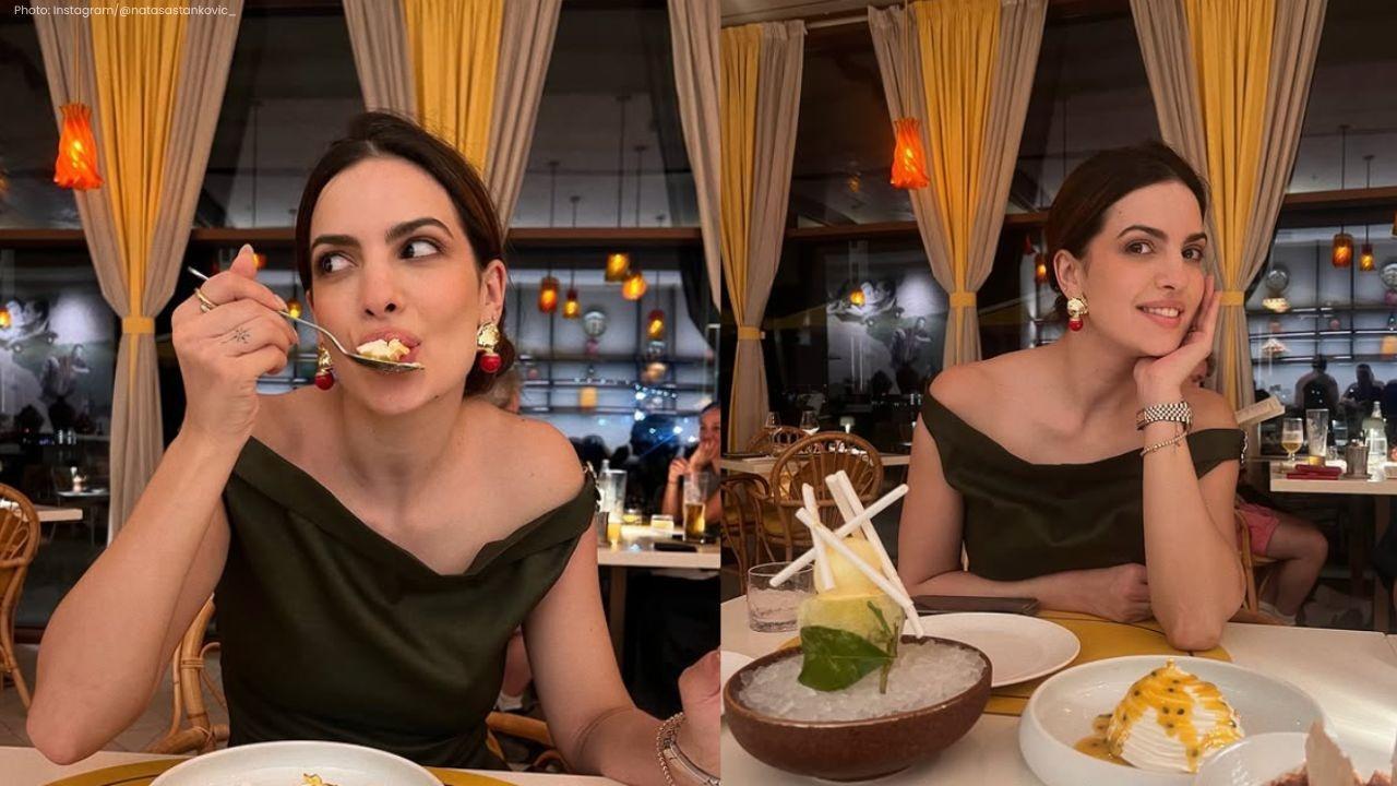 Natasa Stankovic and Son Agastya Share Heartwarming Dinner Moments