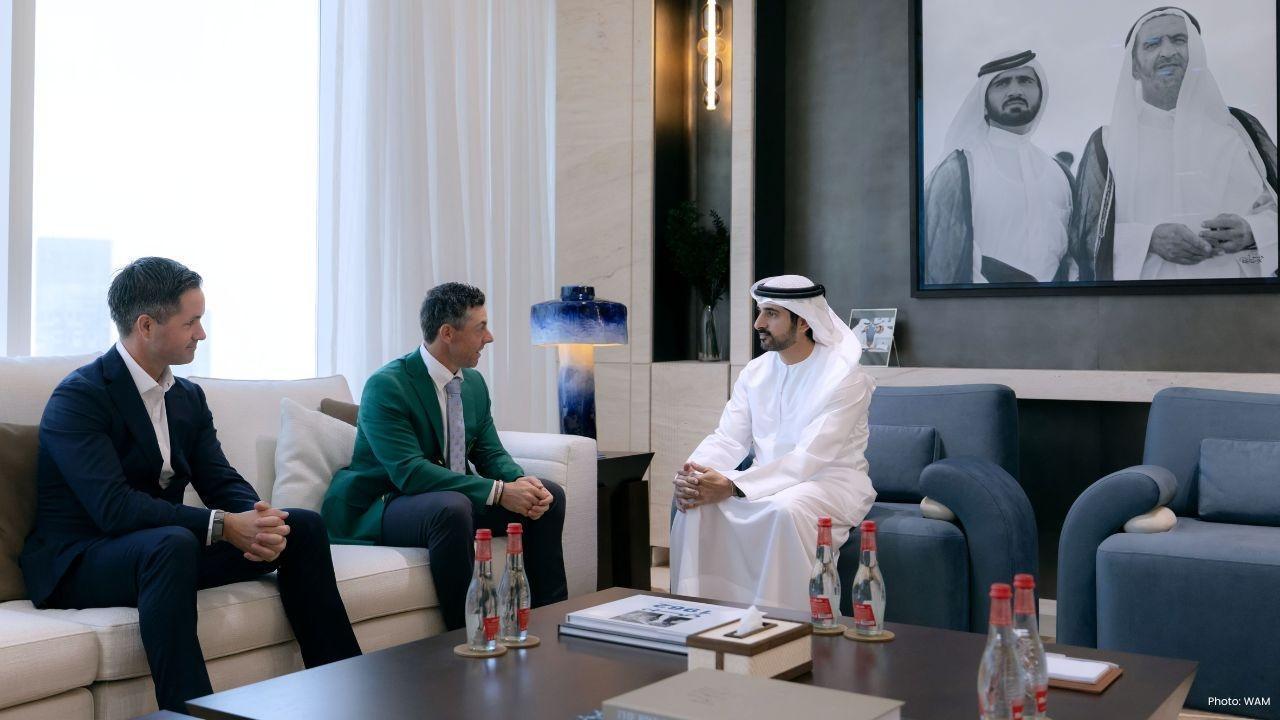 Dubai Crown Prince Engages with Golf Legend Rory McIlroy