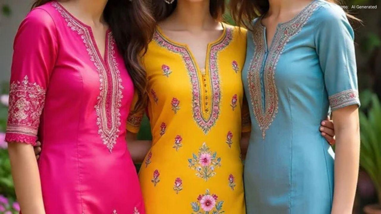 Chic and Comfortable: The Appeal of Short Cotton Kurtis