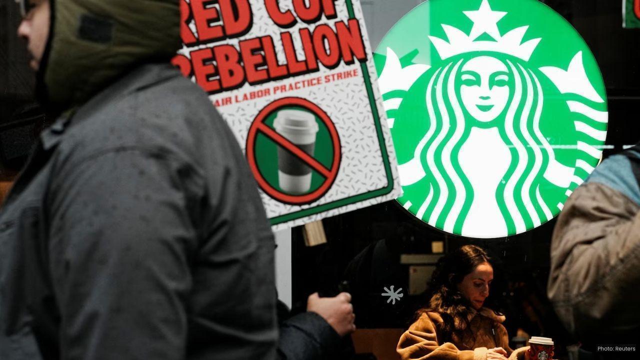 Starbucks Union Strike Hits 65 US Stores Amid Pay Dispute