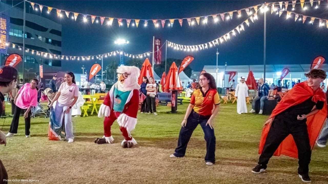 Thriving Fan Zone in Qatar Captivates U-17 World Cup Attendees