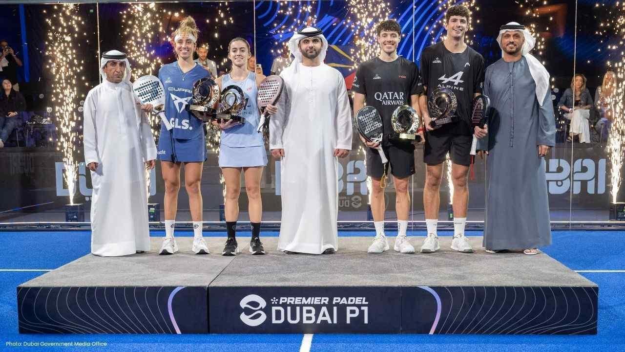 Dubai Premier Padel P1 Wraps Up with Record Attendance and Champions