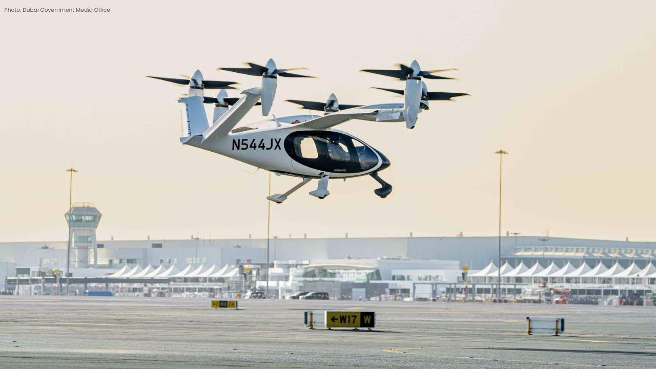 Dubai's Inaugural Crewed Air Taxi Flight Signals Future of Urban Mobility