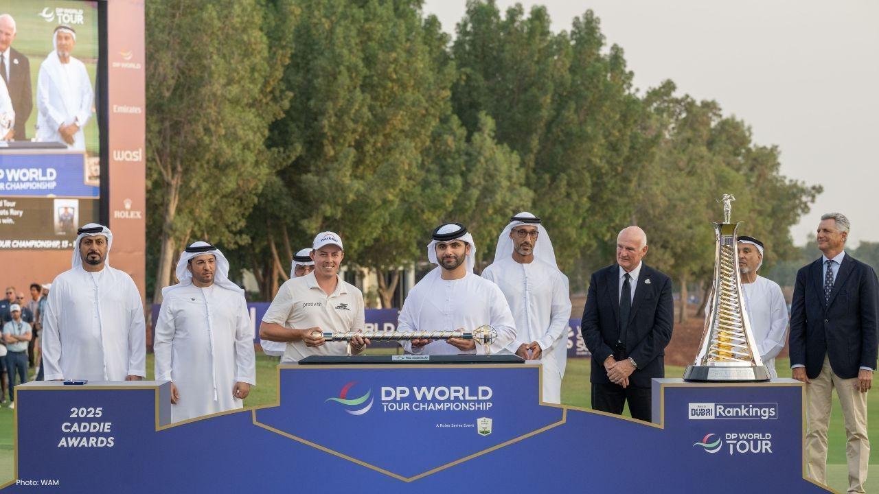 Matt Fitzpatrick Triumphs at Dubai's DP World Tour Championship, McIlroy's Consistency Shines