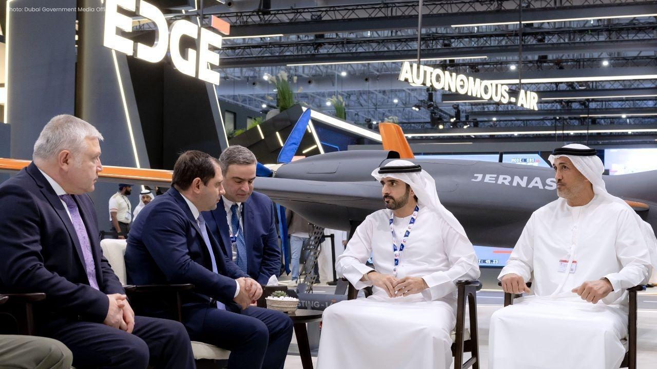 Strengthening Defence Ties: UAE and Armenia Engage During Dubai Airshow 2025