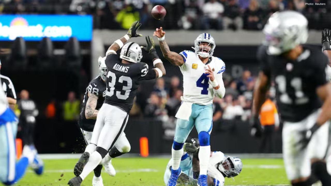 Dak Prescott Shines as Cowboys Overcome Raiders 33-16