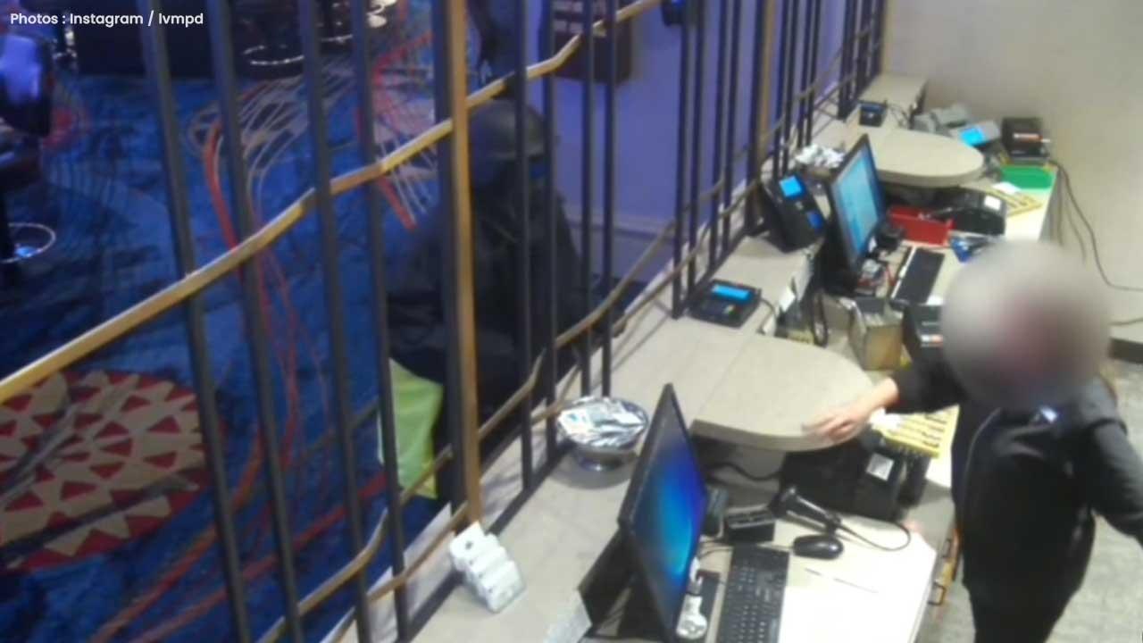 Daring Casino Heist in Las Vegas: Masked Gunman Escapes Through Parking Garage