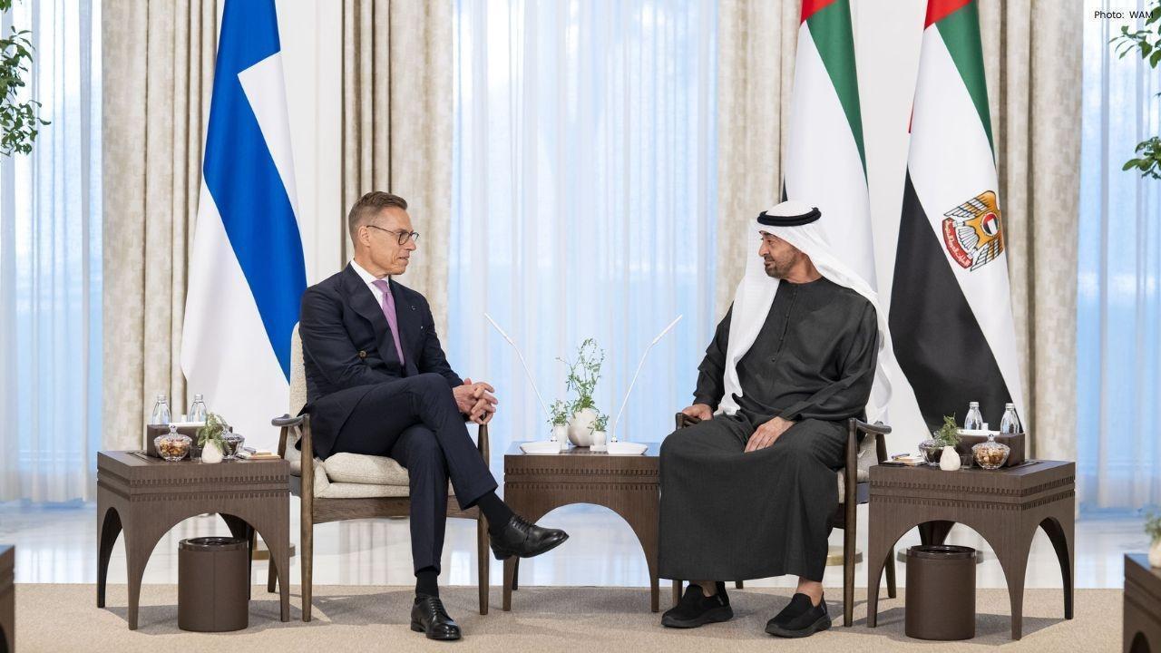 Strengthening Ties: UAE and Finland Leaders Meet