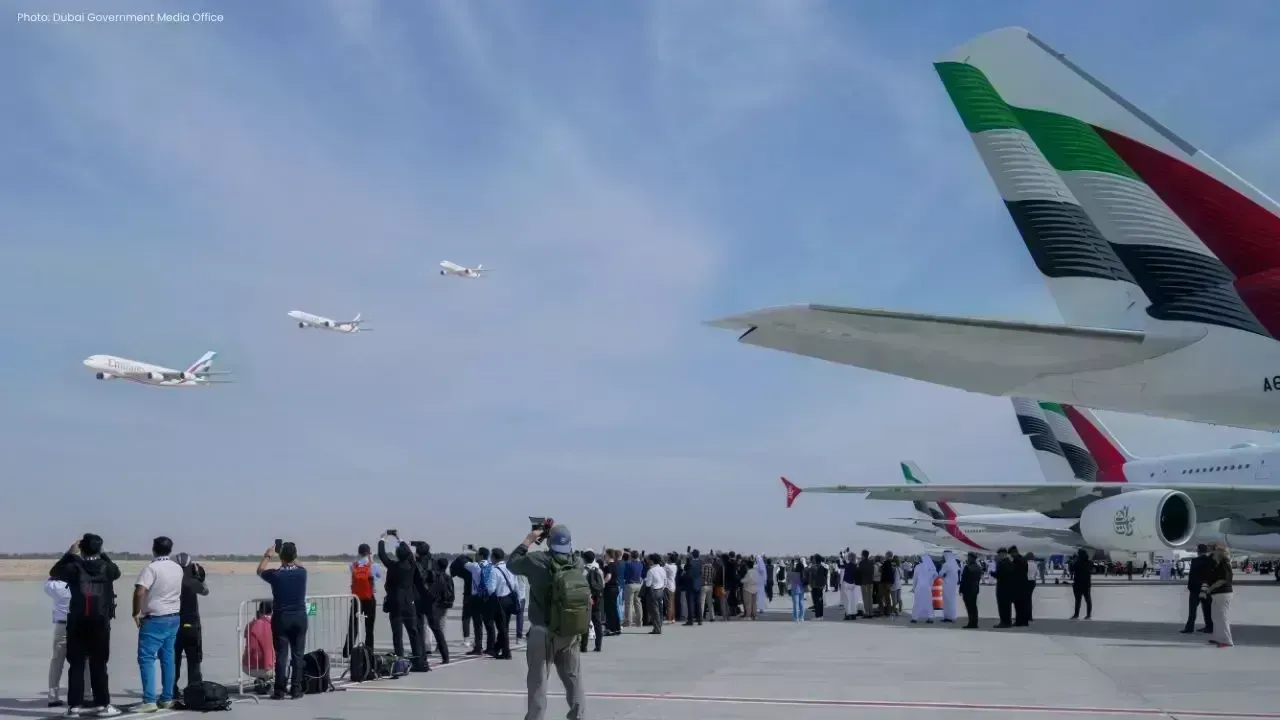 Emirates Showcases Ambitious Fleet and Aviation Innovations at Dubai Airshow
