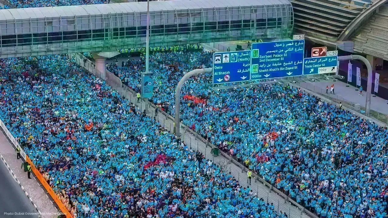 Dubai Run 2025: Historic Participation with 307,000 Runners