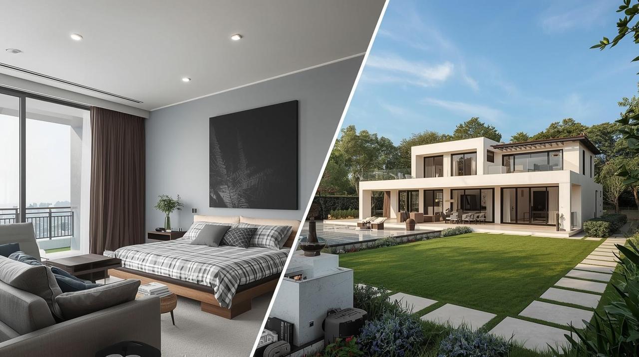 Smart Apartments vs Villas: Which Property Gives Better Long-Term ROI?
