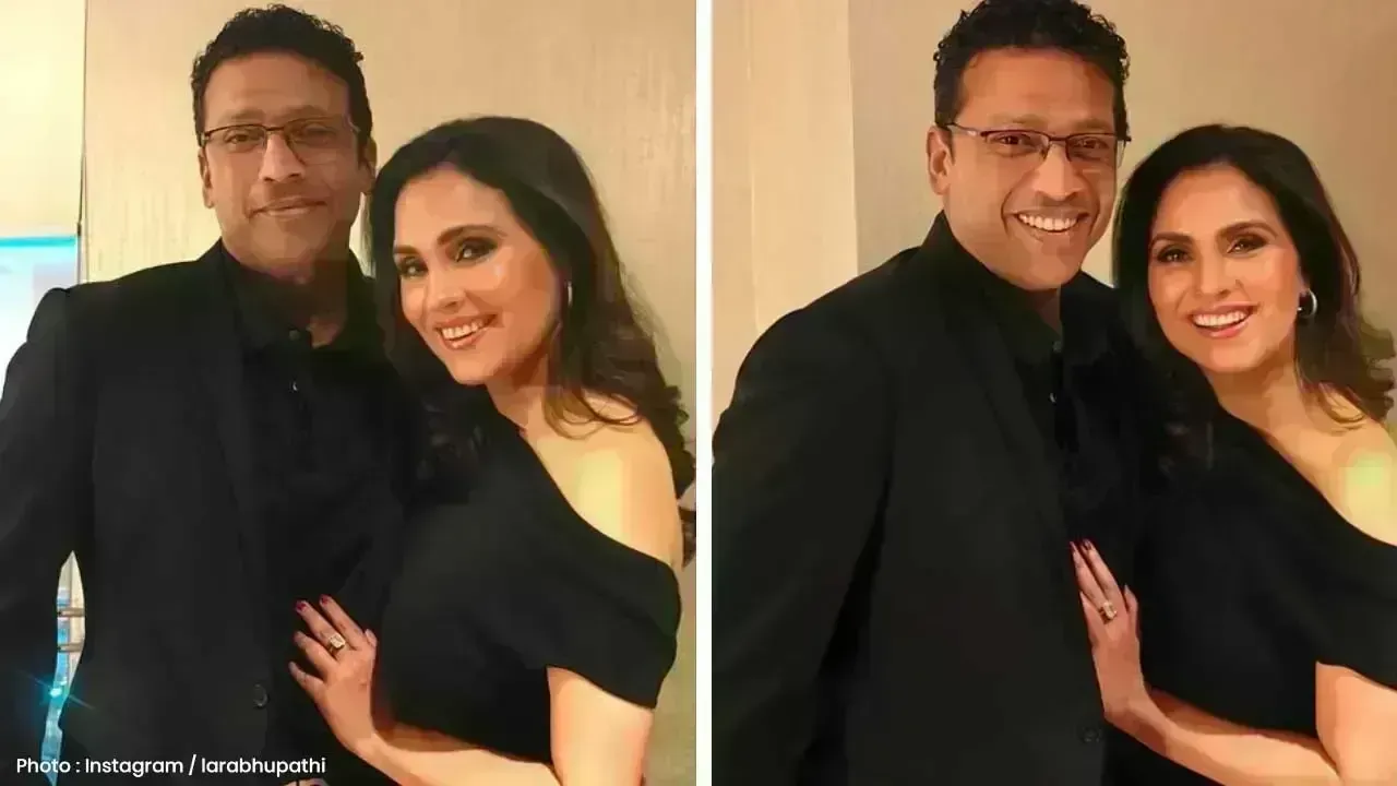 Lara Dutta and Mahesh Bhupathi Enjoy Heartwarming Moment at Recent Event