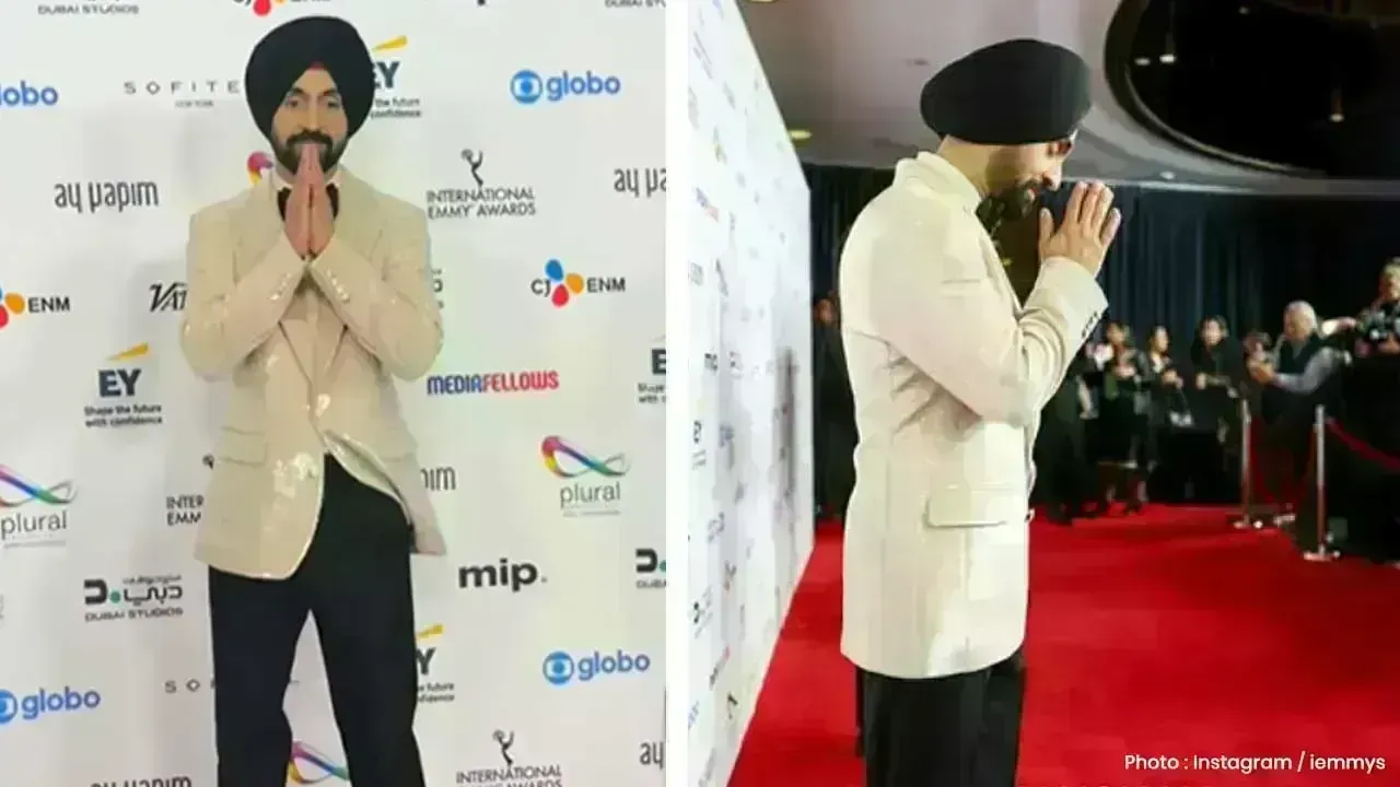 Diljit Dosanjh Dazzles at the 53rd International Emmy Awards