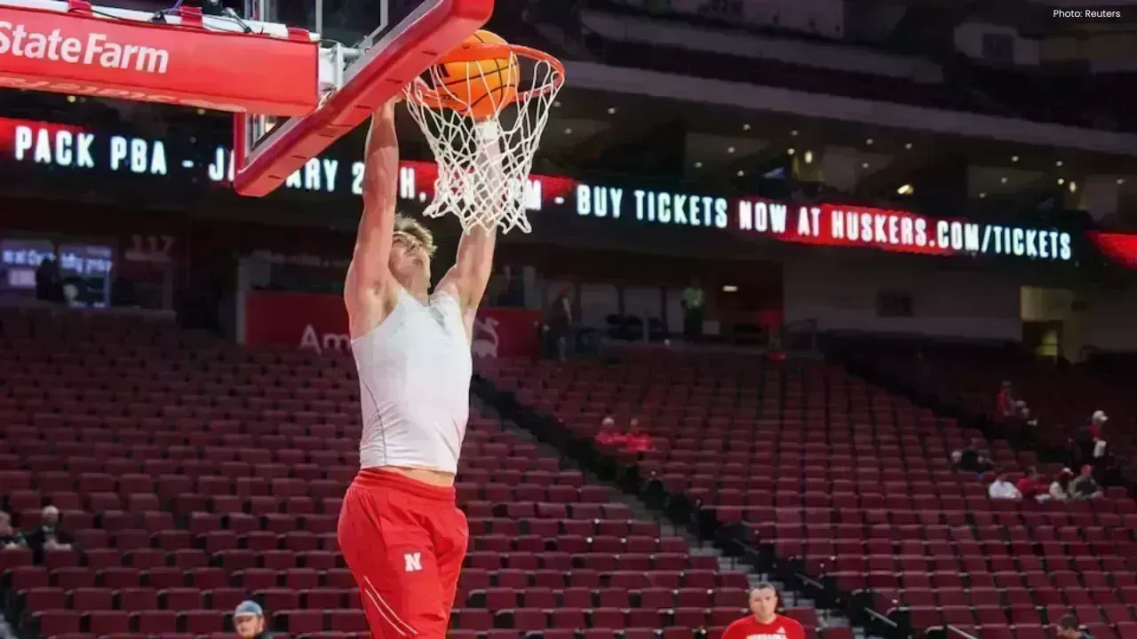 Nebraska Secures 80-73 Win Against Winthrop Behind Rienk Mast's 31 Points