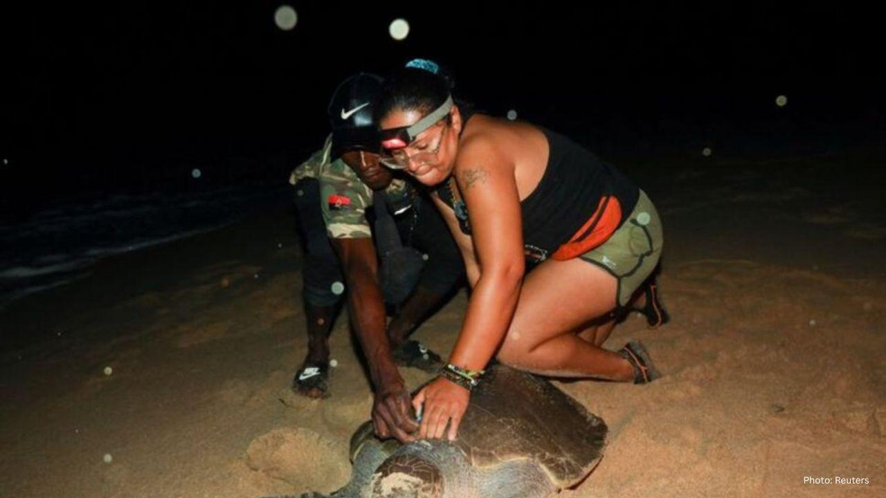 Angolan Community Transforms from Turtle Hunters to Guardians
